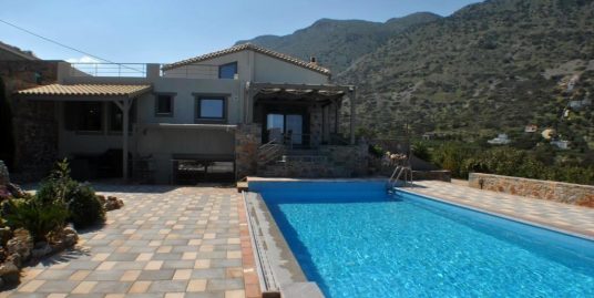Luxury New Villa Overlooking Spinalonga Island