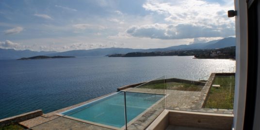 Detached Sea Front Villa Close to Agios Nikolaos Resort Town