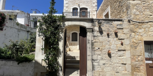 Renovated stone house in Margarites village