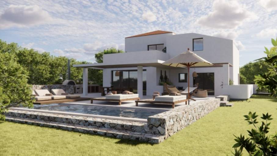 Amazing off – plan villa in Prines