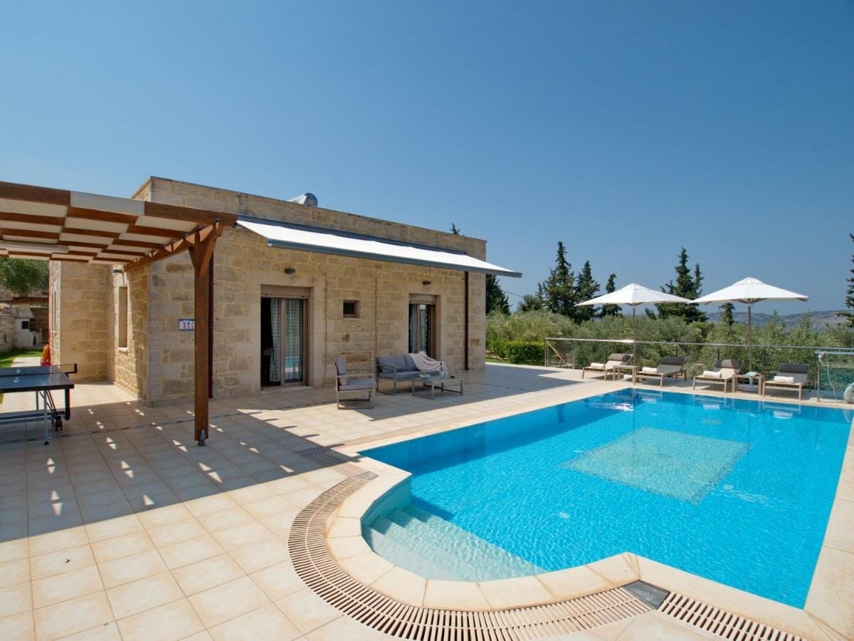 2Bed 2Bath Stone-Built Bungalow with Pool for sale in Vrisses Apokoronas